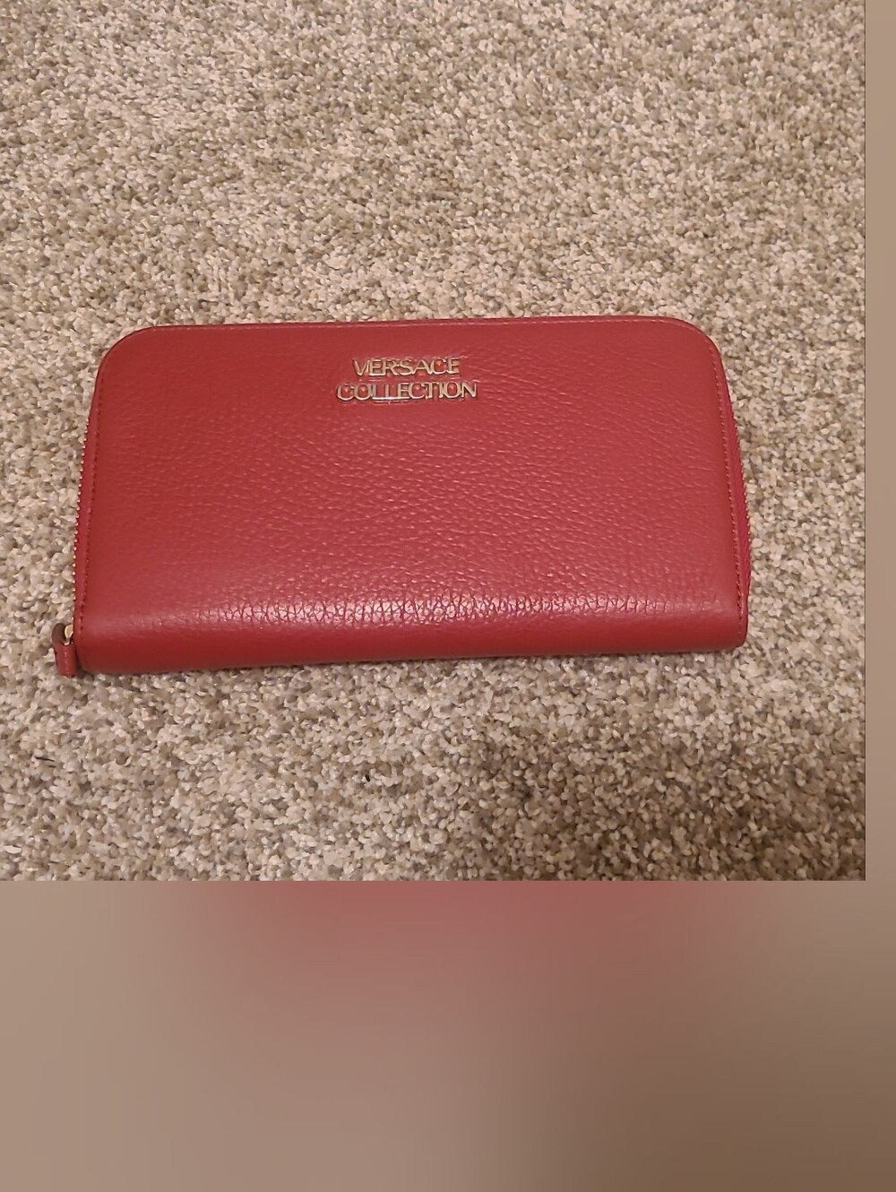 Versace Collection Scarlet Zip-Around Phone Wallet Case